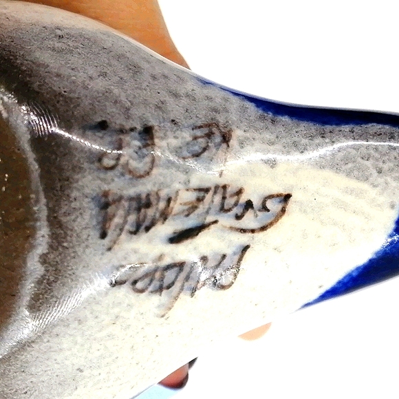 VTG Guatemalan bird figurine, signed by the artist - Picture 8 of 16